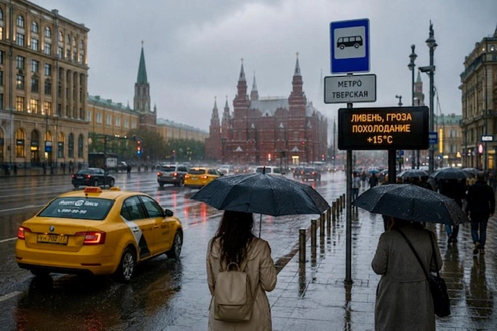 После майского пекла Москву и Подмосковье накроют ливни и похолодание