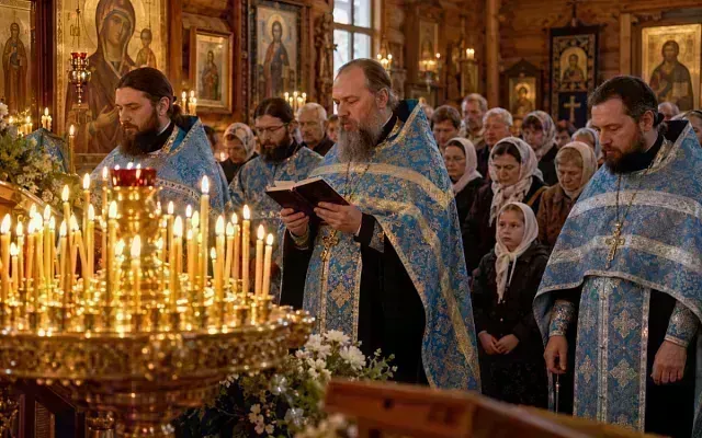 В Калуге священники объехали район с иконой