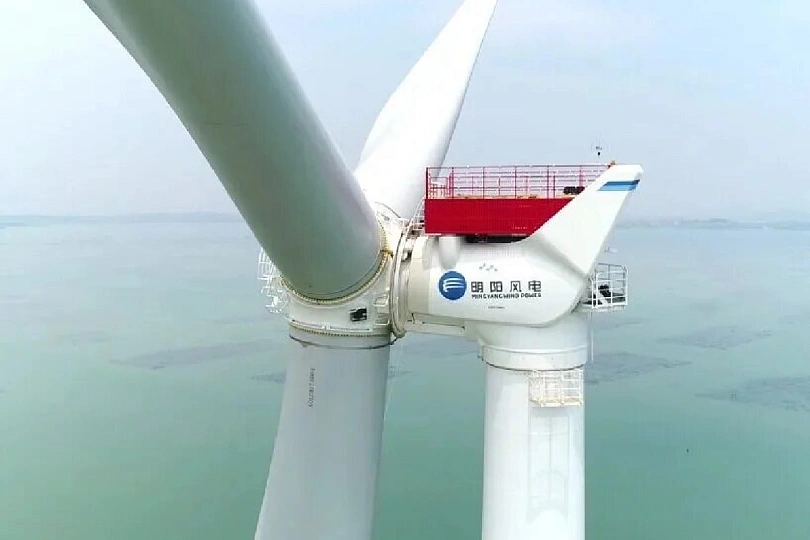 в китае запустили первую в мире ветряную турбину мощностью 20 мвт