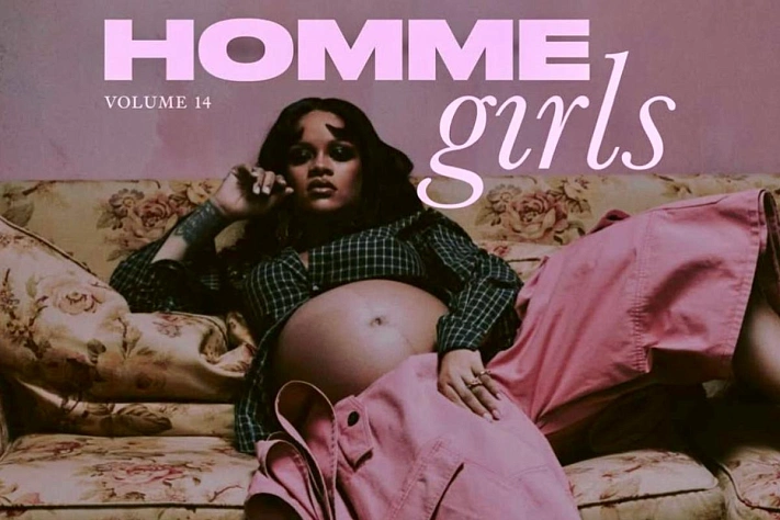 Рианна для Homme Girls и слухи вокруг третьих родов