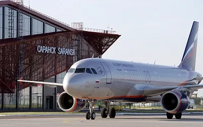 В аэропорту Саранска начал работу международный терминал