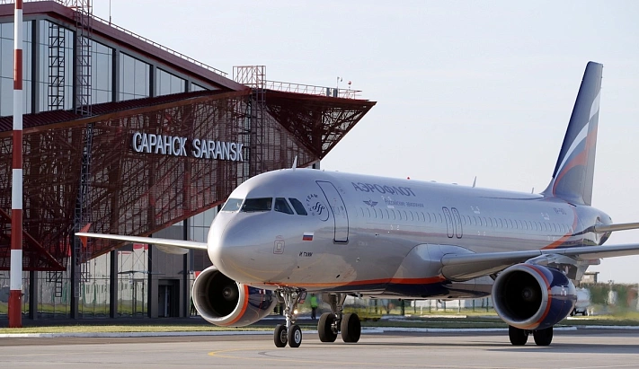 В аэропорту Саранска начал работу международный терминал