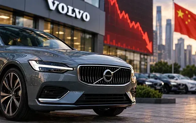 Акции Volvo Cars резко упали после отчёта об убытках