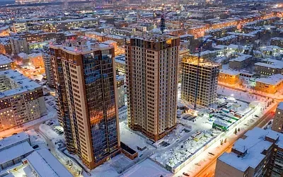 В России построено рекордное количества жилья