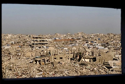 в планах сша появилась военная база в газе на пять тысяч человек