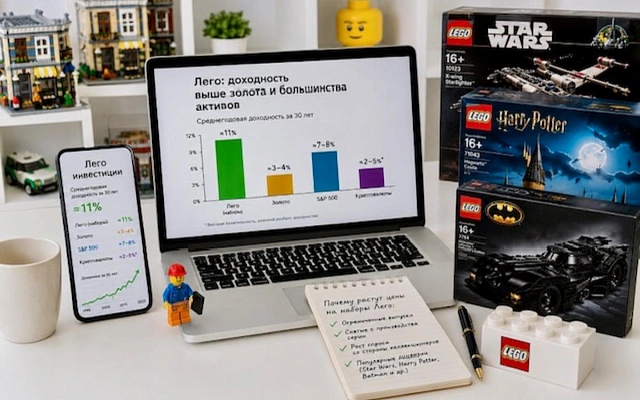 Lego оказался доходнее золота и акций