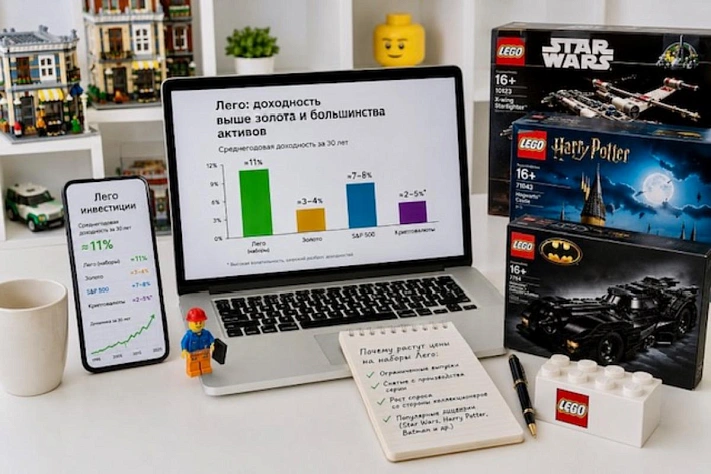 Lego оказался доходнее золота и акций