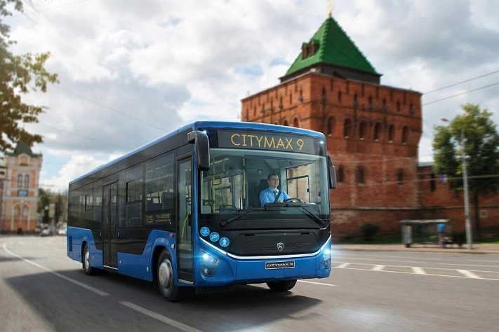 Нижний Новгород запустил на линию первый электрический ПАЗ