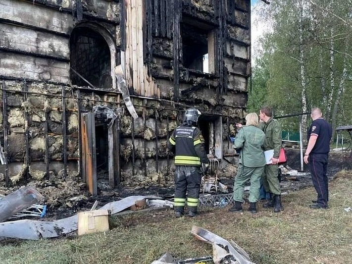 В Подмосковье в пожаре погибли двое детей