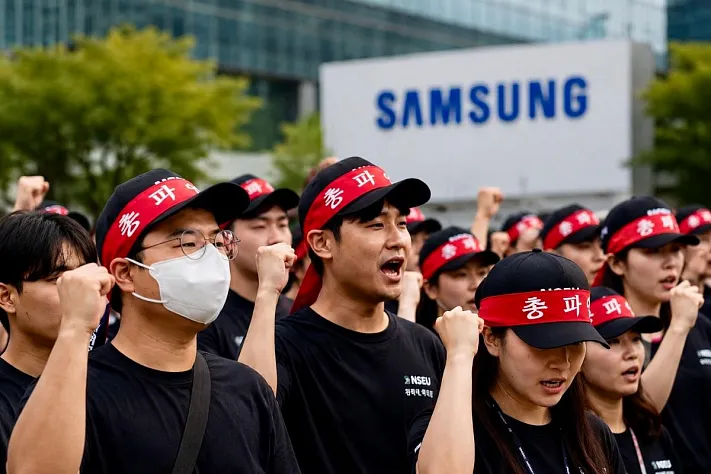 Samsung купила тишину на заводах акциями