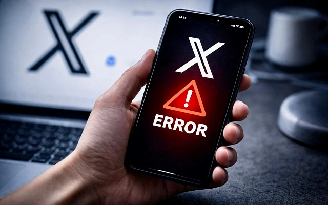 В работе соцсети X произошёл масштабный сбой