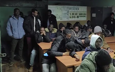 В Подмосковье правоохранители нашли дом, заполненный нелегалами