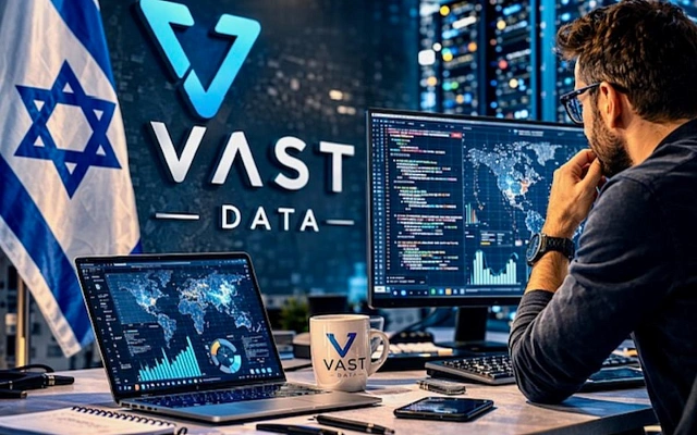 Израильский VAST Data подскочил до $30 млрд и переписал рекорд стартапов страны