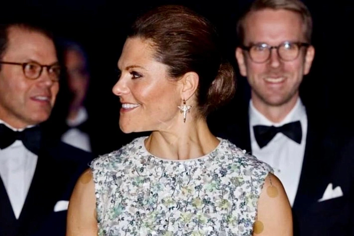 У Виктории был тот самый вечер, когда блеск оказался к месту