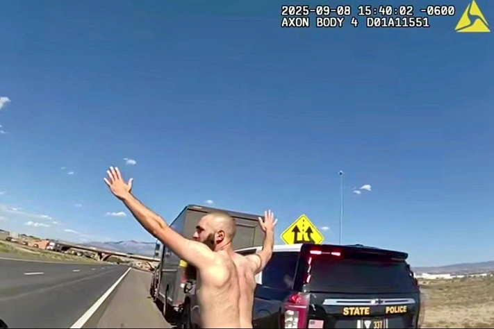 «Пожалуйста, не убивайте меня»: в США задержали угонщика грузовика