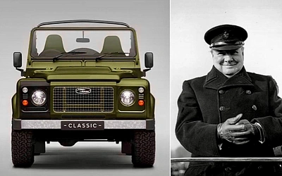 Land Rover Defender «Churchill Edition»: ретроверсия в честь Черчилля