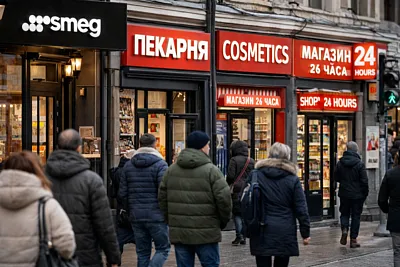 Россияне поддержали вывески без лишнего английского