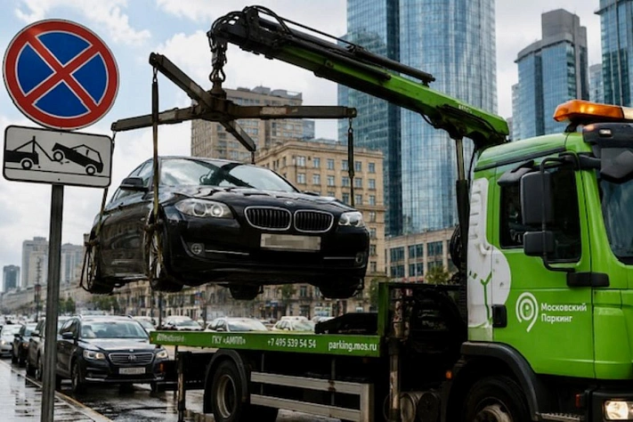 BMW чаще других увозили на штрафстоянки в Москве