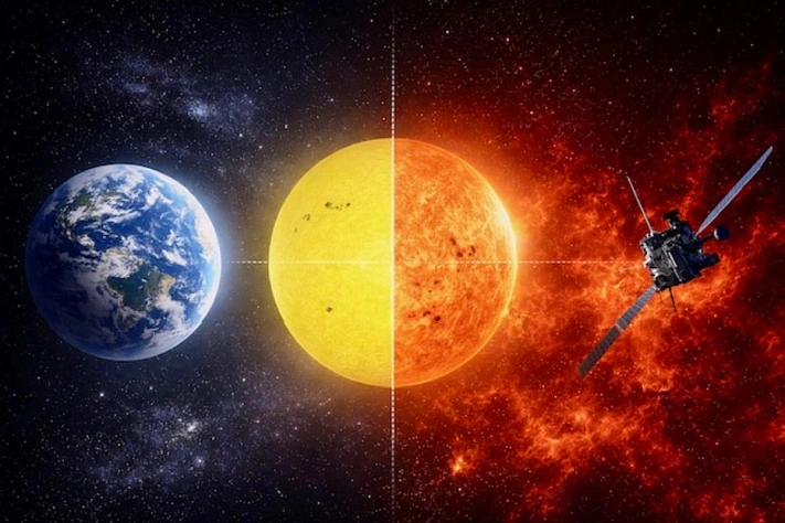 Солнце на несколько дней показало себя целиком