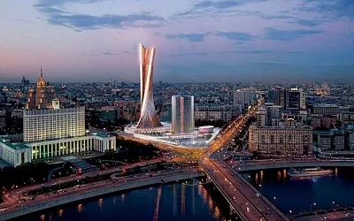 В Москве показали эскиз небоскрёба на Новом Арбате