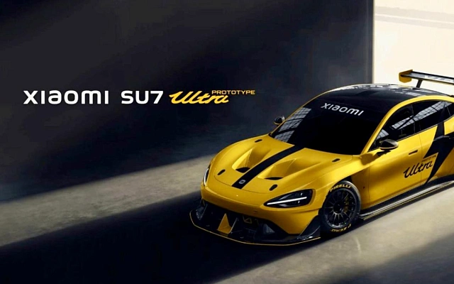 Xiaomi представила SU7 Ultra — электрокар с мощностью, превышающей Bugatti Chiron
