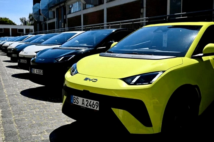BYD впервые обошла Tesla по продажам электромобилей в Европе