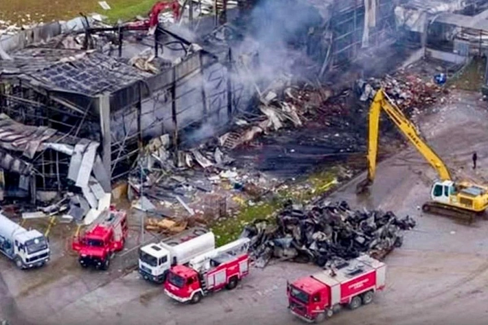 В Греции при взрыве на заводе Violanta погибли пять человек