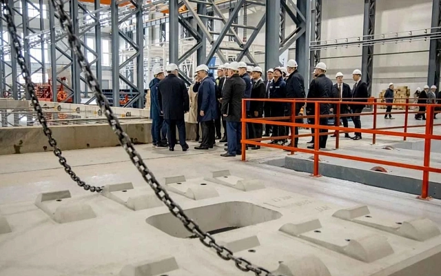 В Новгородской области запустили производство плит для ВСМ Москва — Петербург