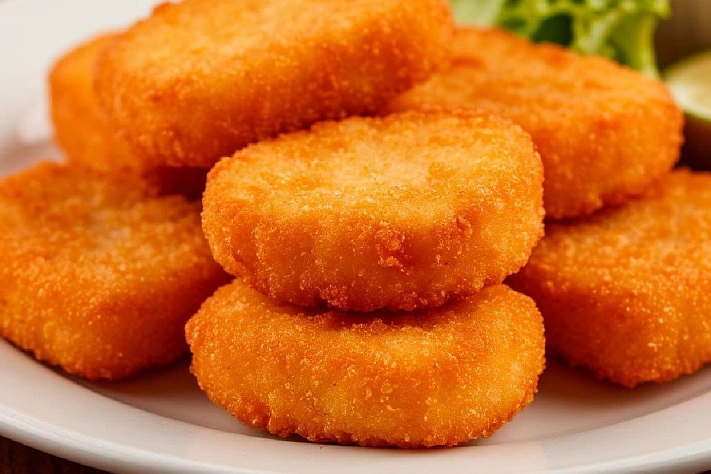 Идеальные куриные наггетсы: хрустящие снаружи и сочные внутри
