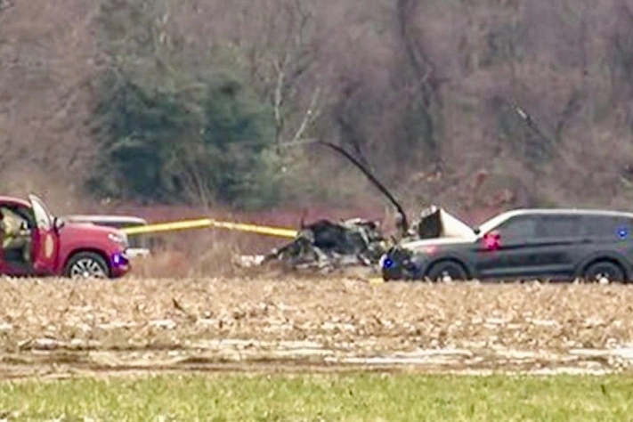 В Нью-Джерси при столкновении двух вертолётов погиб человек