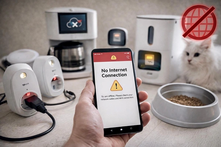 Умный дом оказался зависим от сети