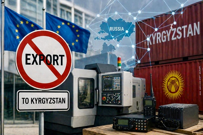 ЕС впервые перекрыл Киргизии часть экспорта из-за риска реэкспорта в Россию