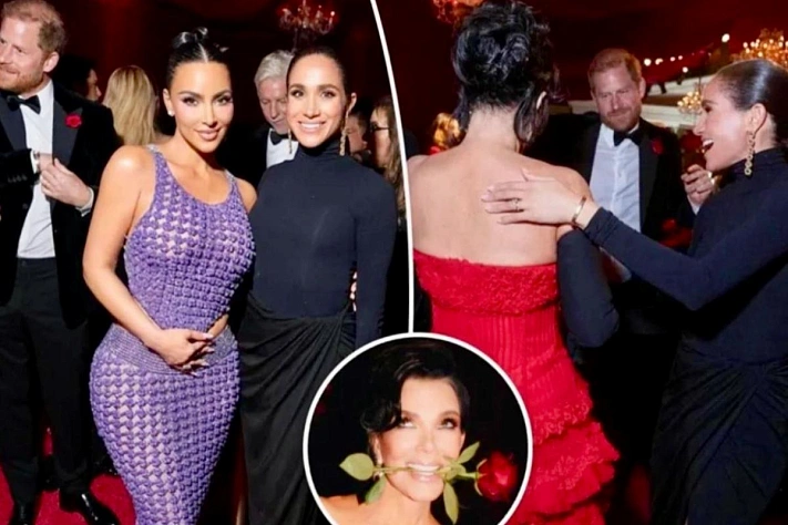 Как Меган и Гарри исчезли с праздника Крис Дженнер