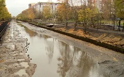 В Поморье резко обмелели реки