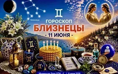Гороскоп для рождённых 11 июня — компас, который ведёт глубже