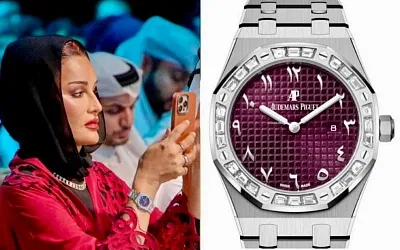  Шейха Моза и часы Royal Oak на каждый день