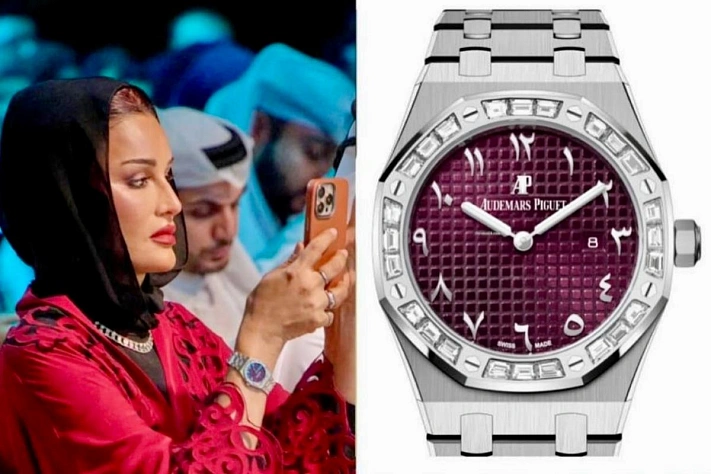 Шейха Моза и часы Royal Oak на каждый день