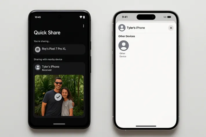 Google расширяет возможности Quick Share без участия Apple