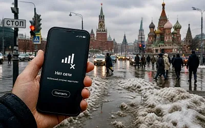 Москва и Петербург столкнулись с перебоями мобильного интернета