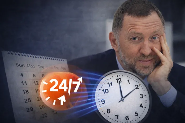 Дерипаска предложил работать с восьми до восьми и по субботам включительно