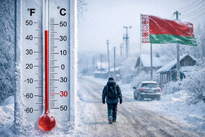 До минус 30 в Беларуси почему холод бьёт по востоку