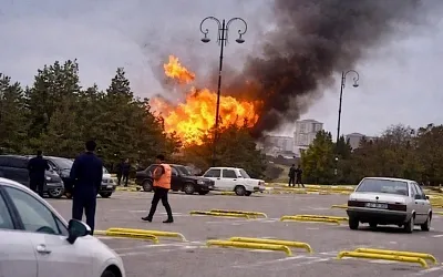 Дроны из Ирана упали у аэропорта Нахичевани и рядом со школой