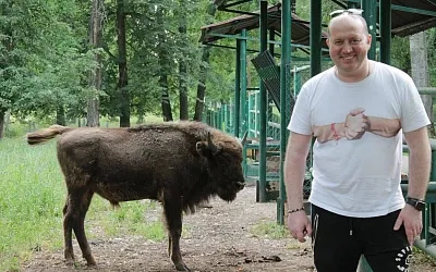 Сергей Бурунов навестил «пасынка» в лесу