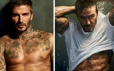 Зажигательная фотосессия 49-летнего Дэвида Бекхэма для BOSS