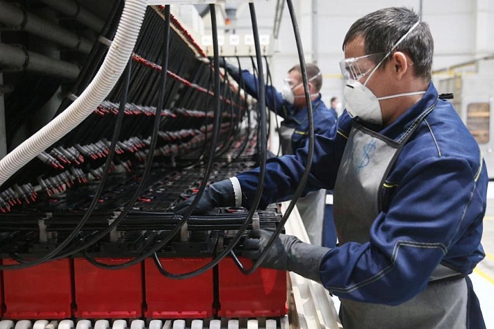 В Елабуге запустили производство аккумуляторов