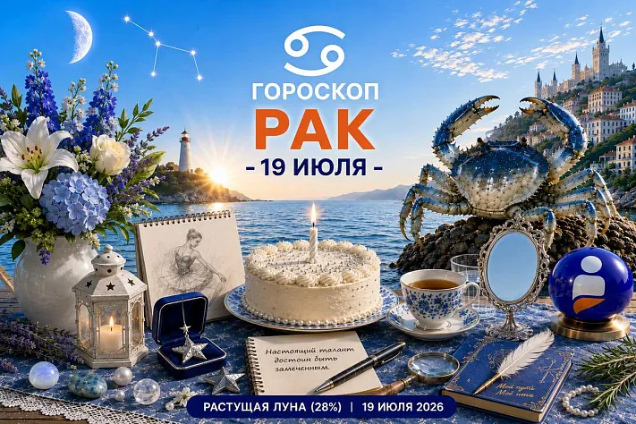 Гороскоп для рождённых 19 июля о праве быть заметными