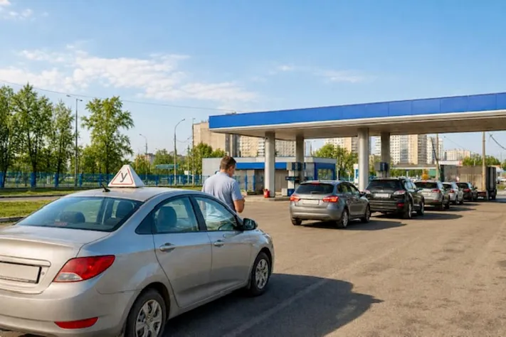 Автошколы в Чите остались без бензина