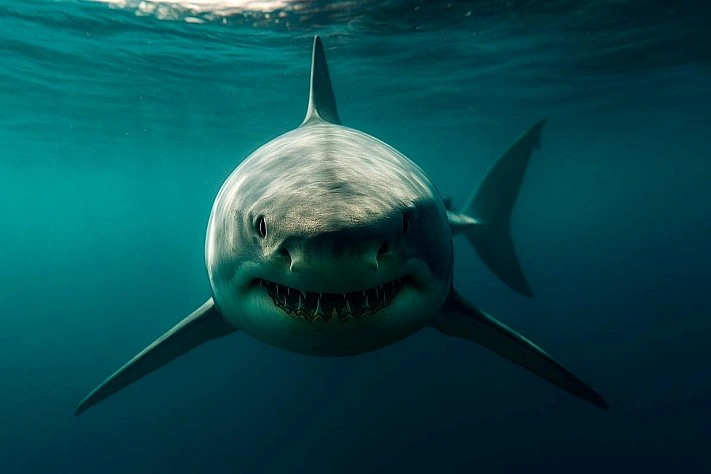 Смертельное нападение акулы на пляже Kylies Beach