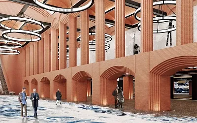Станция московского метро «Южный порт» будет оформлена в духе индустриальной архитектуры