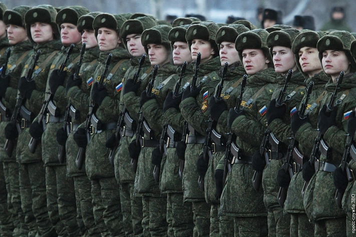 В России увеличат число военнослужащих
